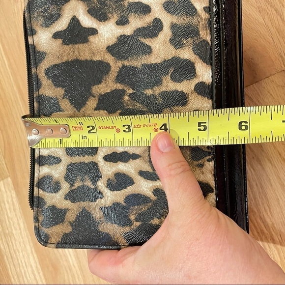 Miche animal print leopard bag black purse convertible interchangeable cover - Picture 8 of 8